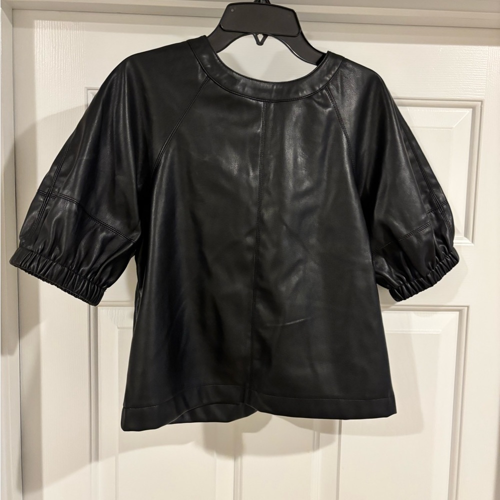 Steve Madden womens Leather top XS